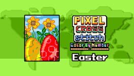 Pixel Cross Stitch: Color by Number - Easter Pack