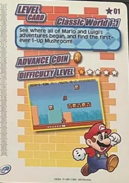 Super Mario Advance 4: Super Mario Bros. 3-e - Classic World 1-1