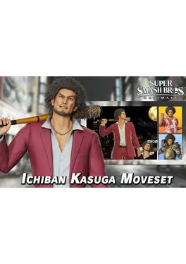Super Smash Bros. Ultimate: Ichiban Kasuga Moveset (Yakuza)