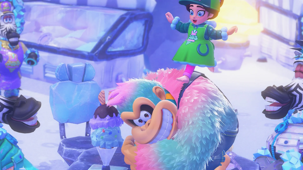 Donkey Kong Bananza: Smaragdrausch-Event „Eiszeit“ ist gestartet